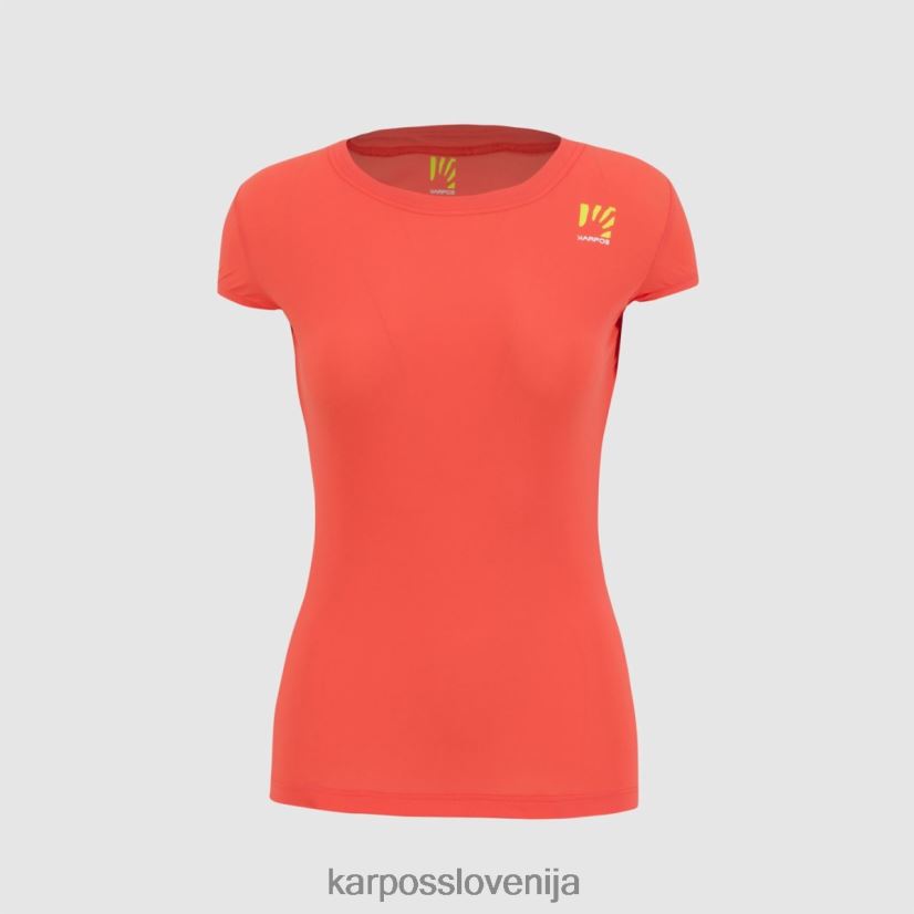 majica| vroče korale P4ZDFZ1295 Karpos lahkoten w jersey ženske
