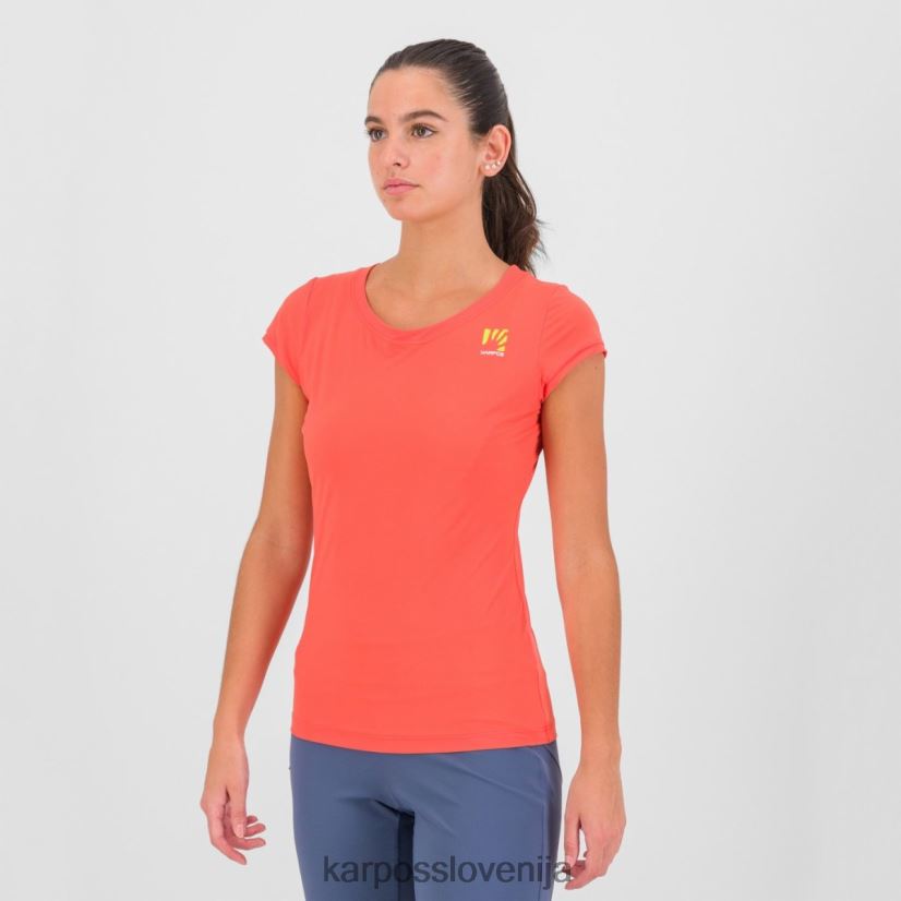 majica| vroče korale P4ZDFZ1295 Karpos lahkoten w jersey ženske