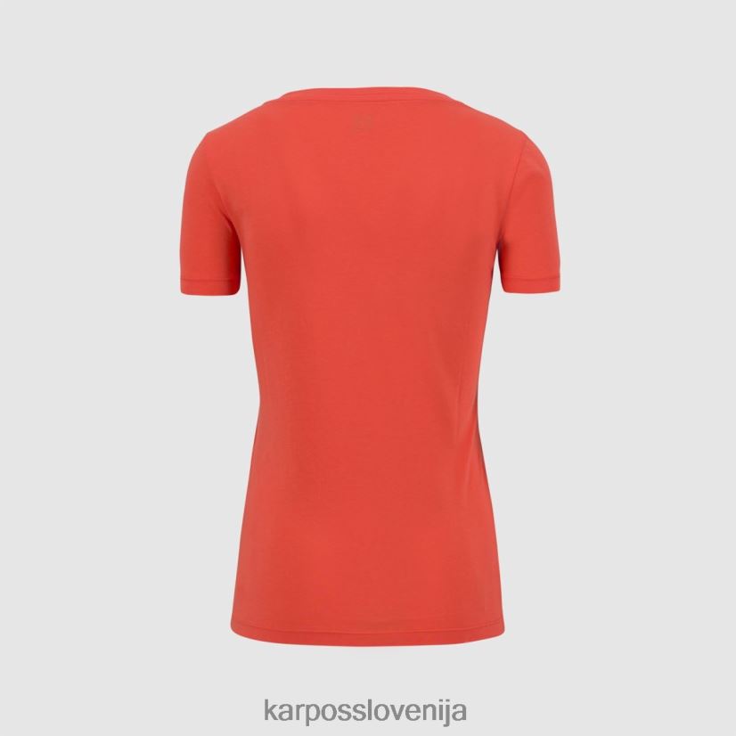 majica| vroče korale P4ZDFZ1333 Karpos krokus z majico ženske