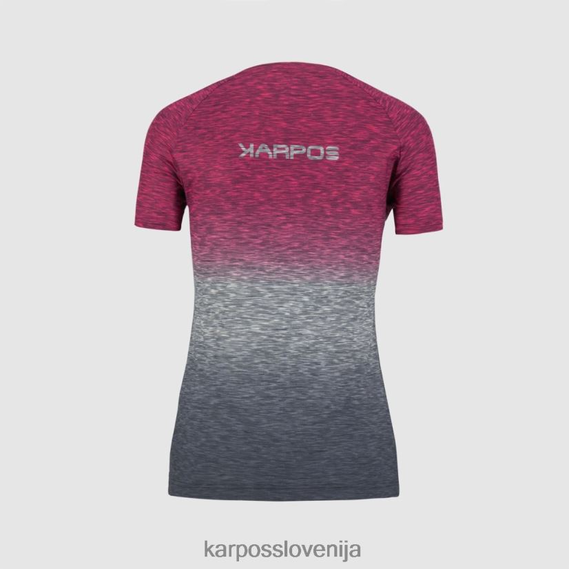 majica| vroče korale/vintage indigo P4ZDFZ1266 Karpos prato piazza z dresom ženske