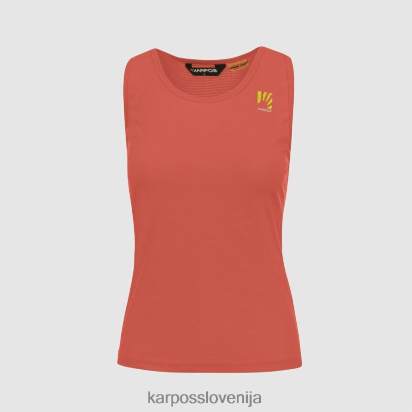 majica| vroče korale/vintage indigo/oblak P4ZDFZ1382 Karpos loma z vrhom ženske